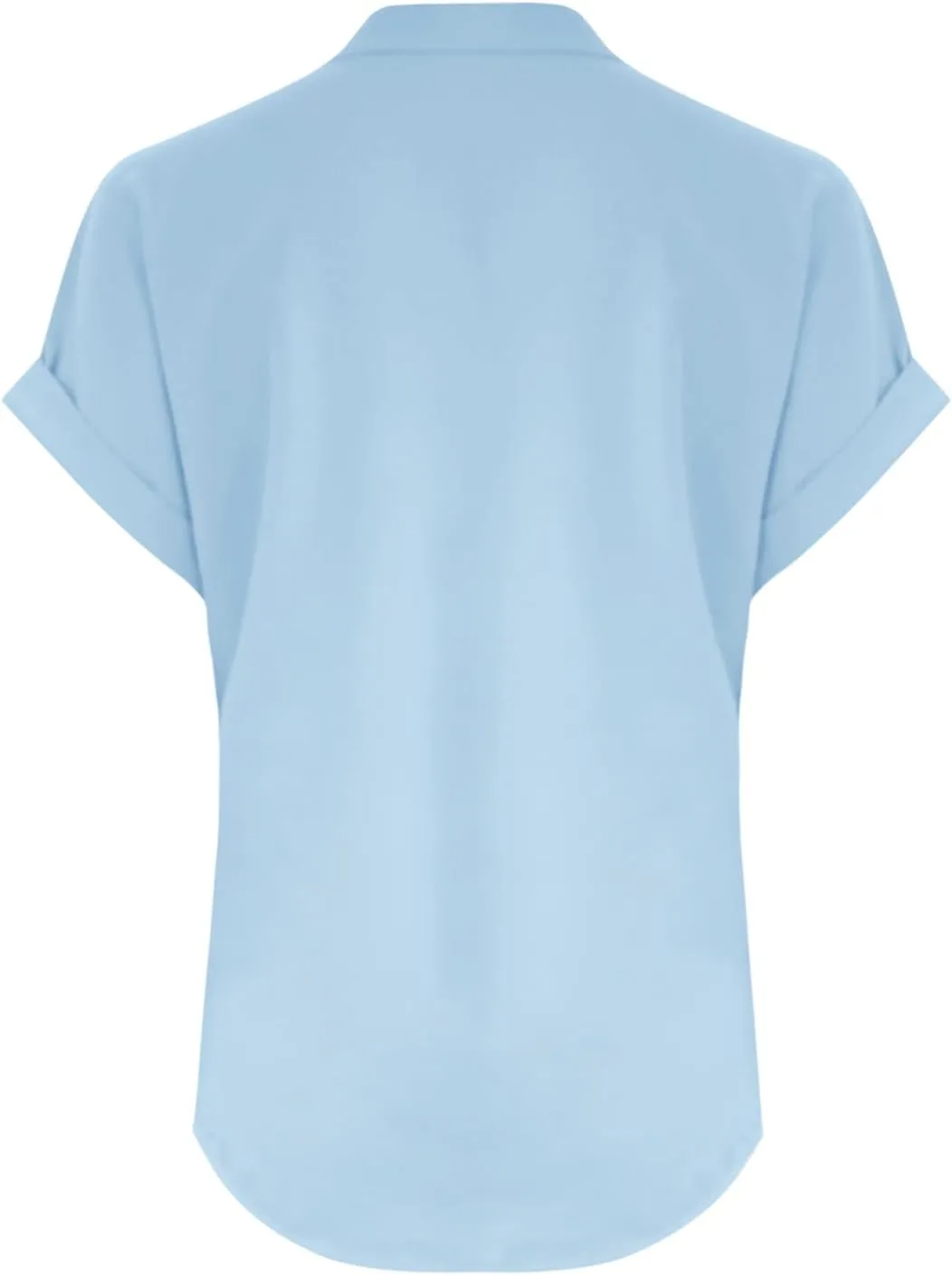 Linen Tops for Women Summer Short Sleeve V Neck Lightweight Tee Shirt Simple Solid Color Loose Casual Blouse