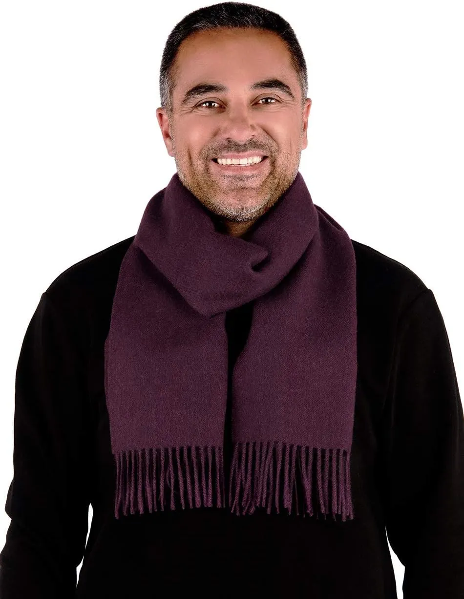 Luxurious 100% Baby Alpaca Scarf - Ultimate Softness - Classics for Men & Women