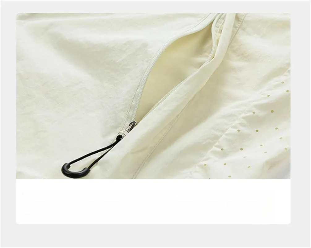 Men Solid Color Multi-Pocket Simple Jacket Tops Coat Men's Casual Fishing Camping Hooded Jacket