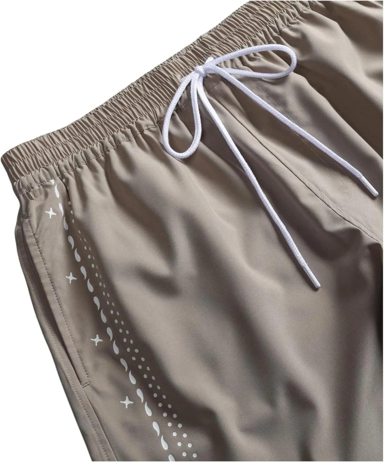 Men's Sport Shorts,Breathable Cool Training Shorts, Quick-Dry Running Fitness Shorts,Side Print Comfortable Versatile