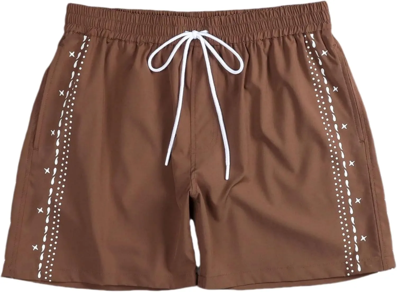 Men's Sport Shorts,Breathable Cool Training Shorts, Quick-Dry Running Fitness Shorts,Side Print Comfortable Versatile