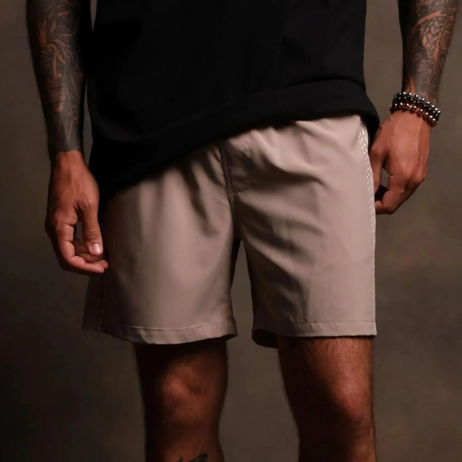 Men's Sport Shorts,Breathable Cool Training Shorts, Quick-Dry Running Fitness Shorts,Side Print Comfortable Versatile