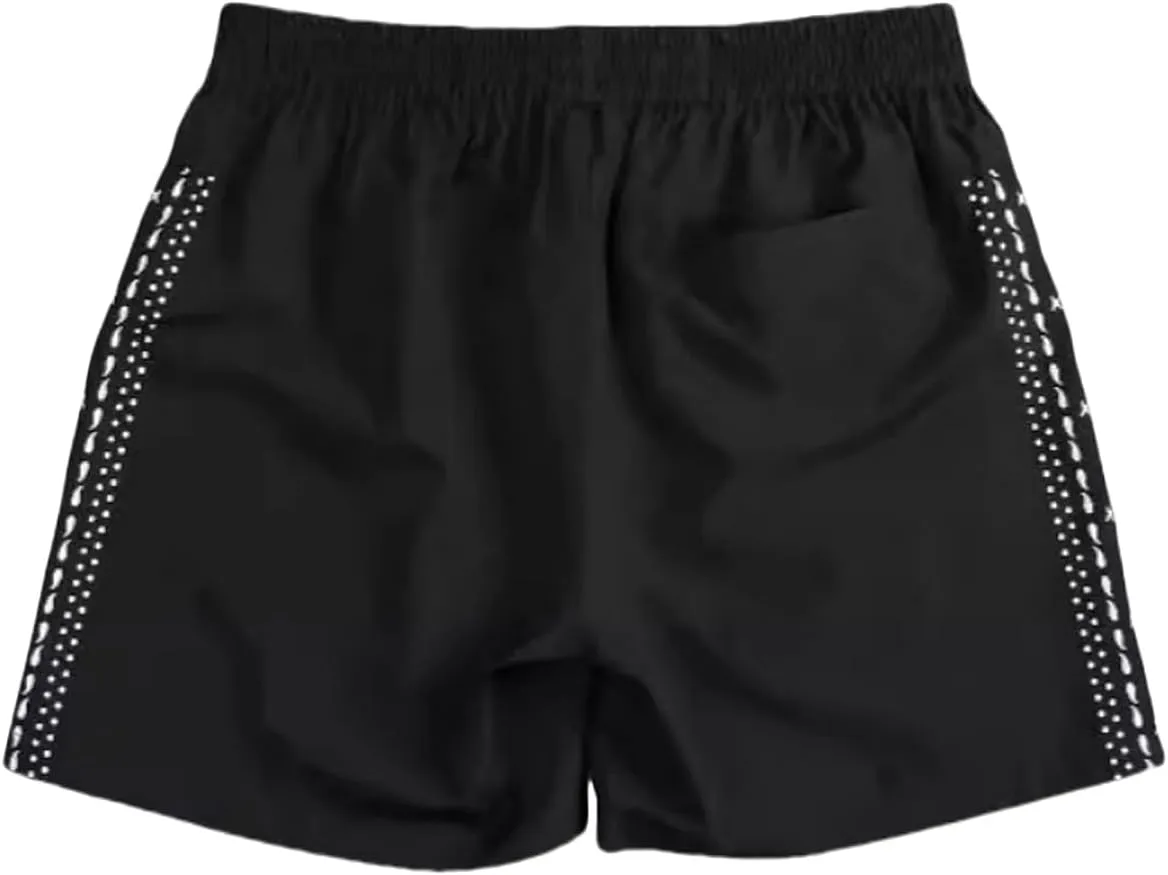Men's Sport Shorts,Breathable Cool Training Shorts, Quick-Dry Running Fitness Shorts,Side Print Comfortable Versatile