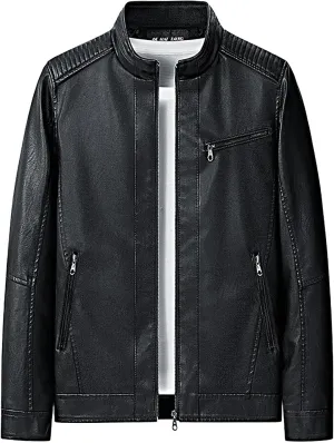 Mens Winter Jacket Casual Solid Coat Simple Sports Zipper Coat Pocket Baseball Clothes Flying Jacket Ski Jacket Men