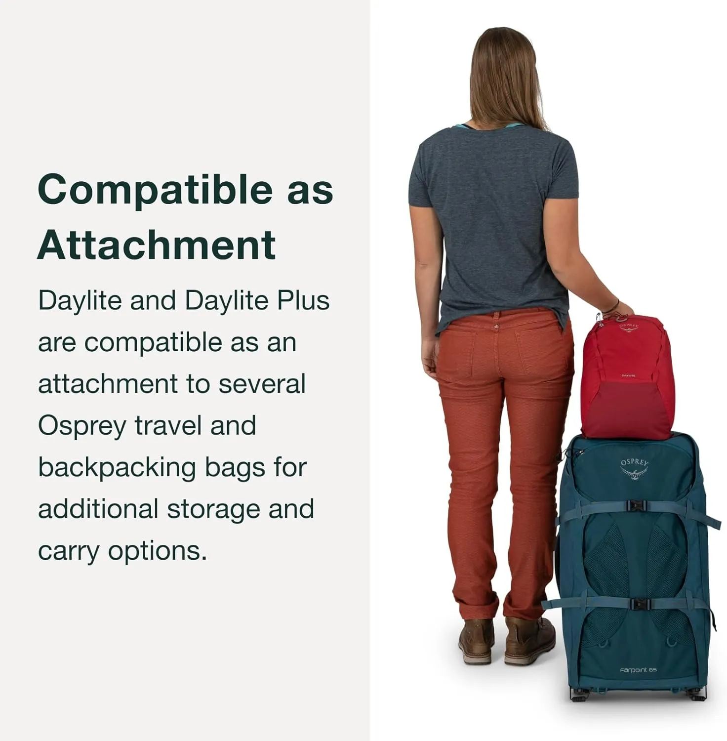 Osprey Daylite Plus Commuter Backpack, Black