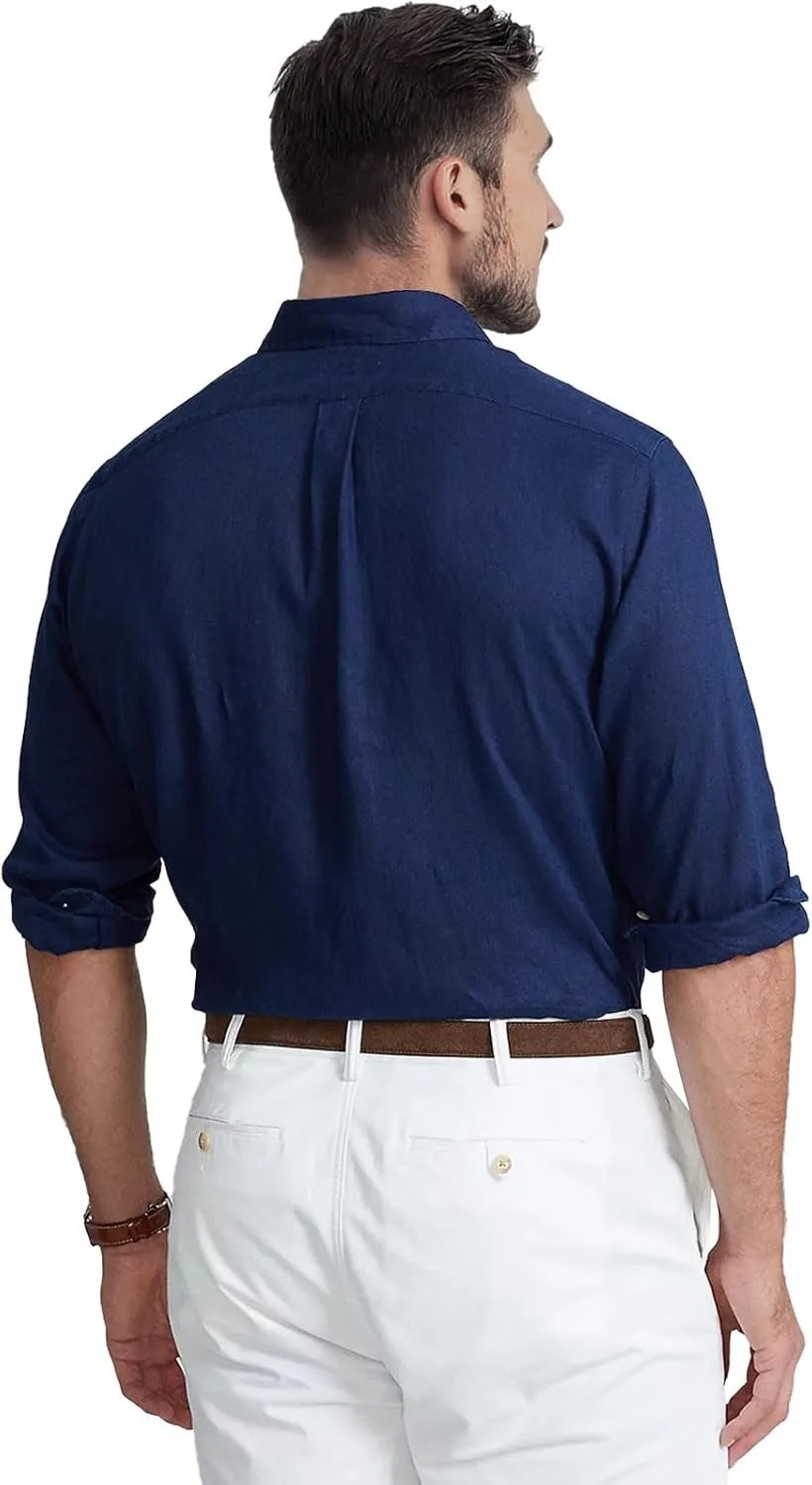 Polo Men's Long Sleeve Classic Oxford Shirt