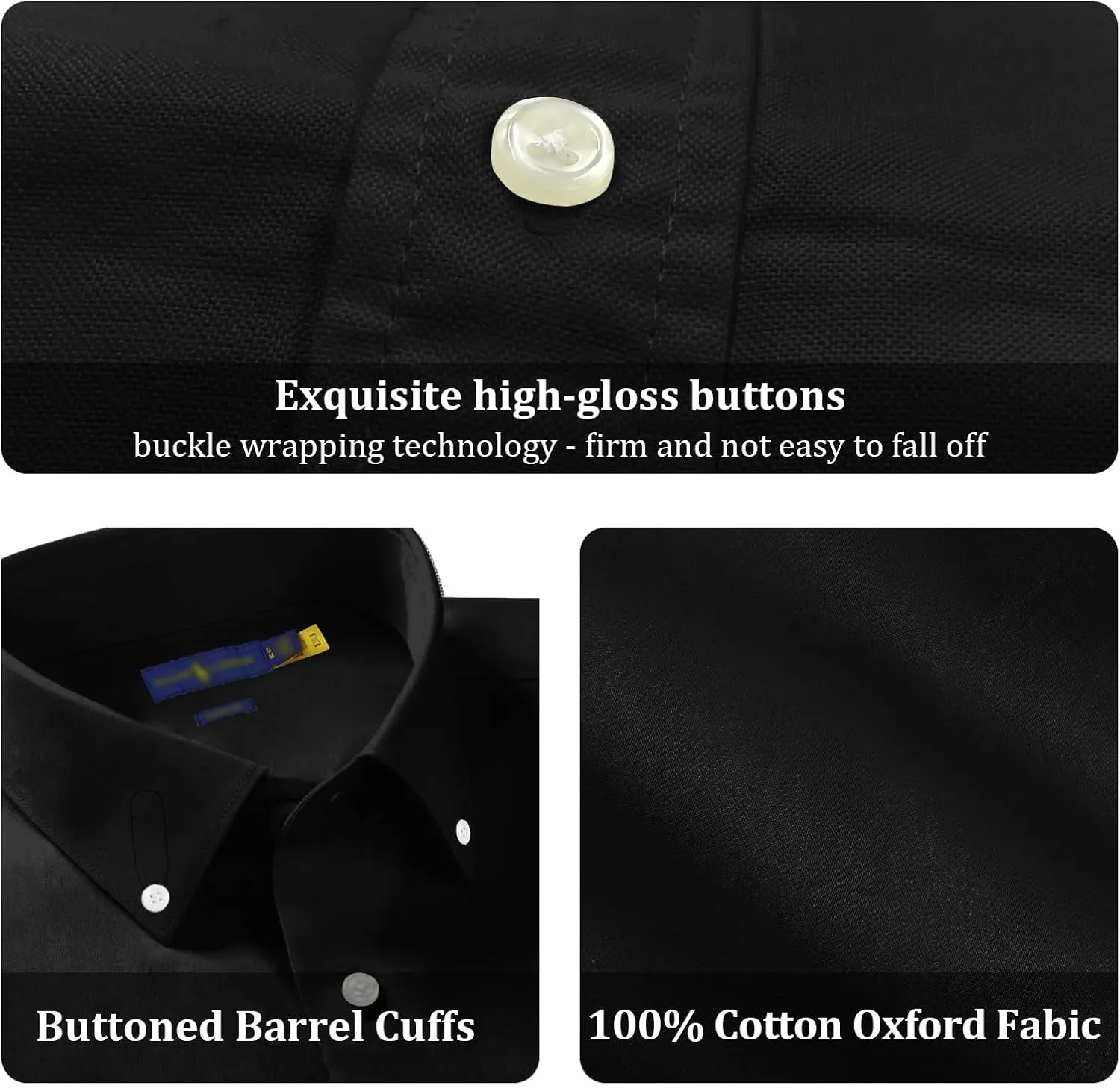 Polo Men's Long Sleeve Classic Oxford Shirt