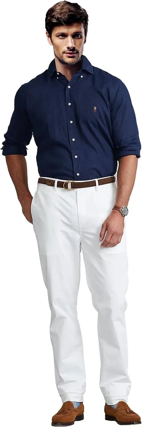 Polo Men's Long Sleeve Classic Oxford Shirt