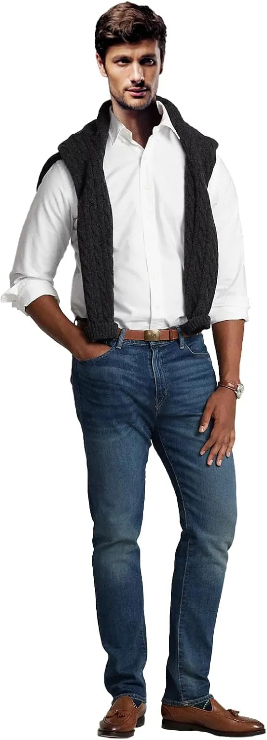 Polo Men's Long Sleeve Classic Oxford Shirt