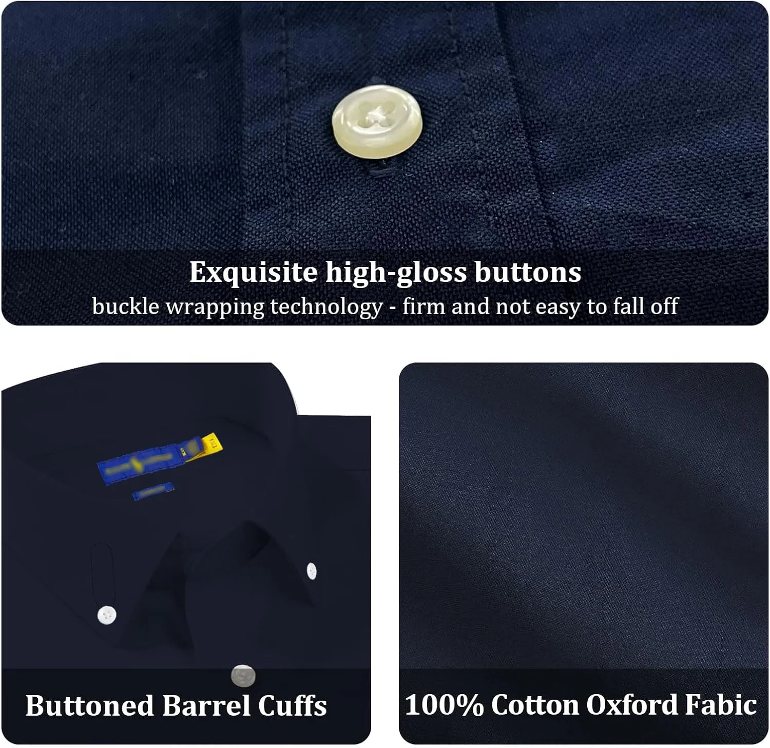 Polo Men's Long Sleeve Classic Oxford Shirt