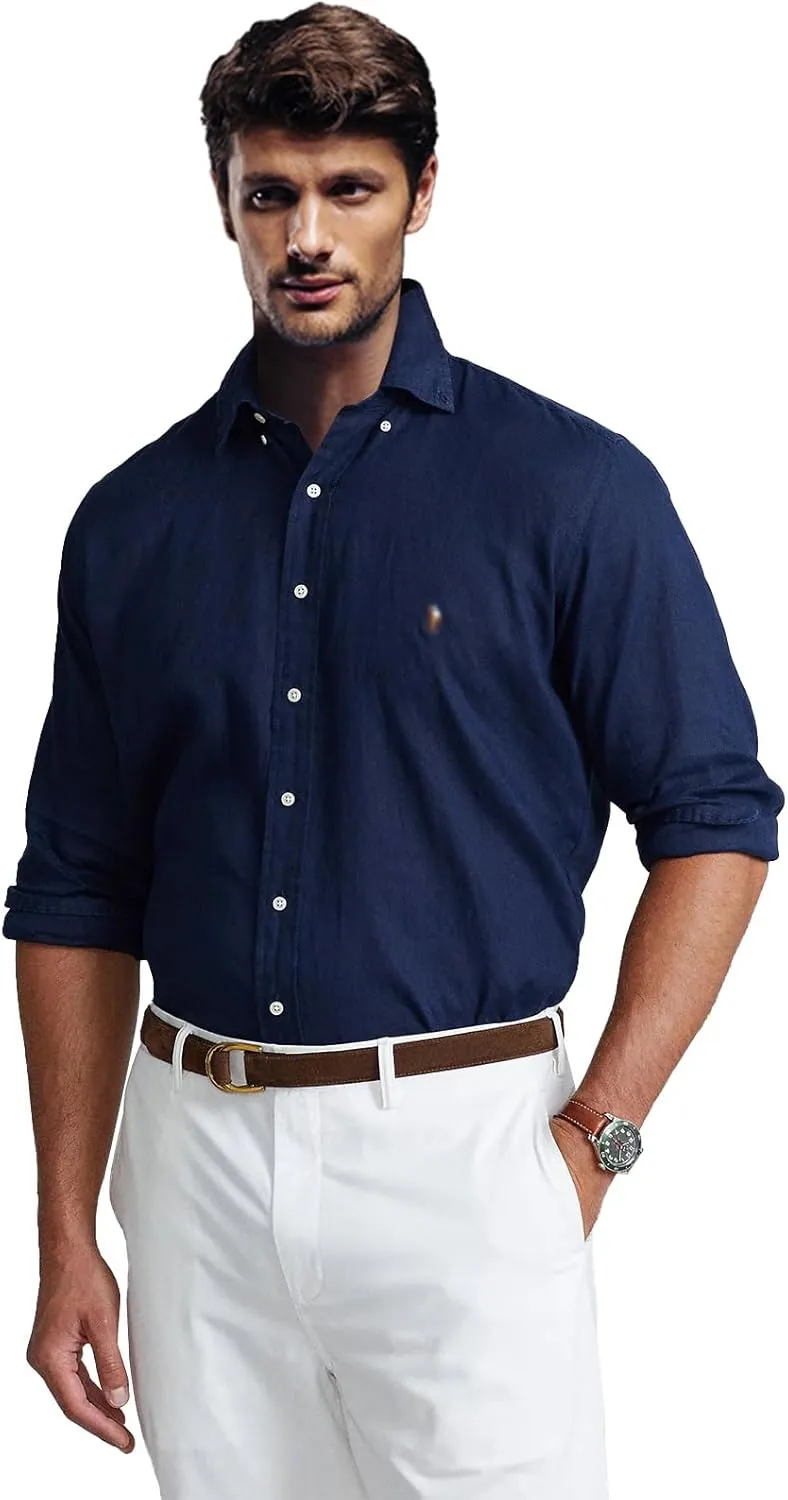Polo Men's Long Sleeve Classic Oxford Shirt