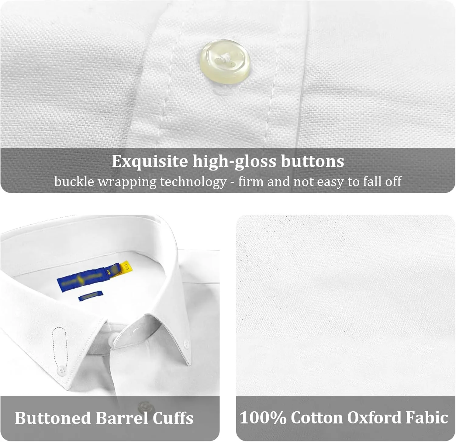 Polo Men's Long Sleeve Classic Oxford Shirt