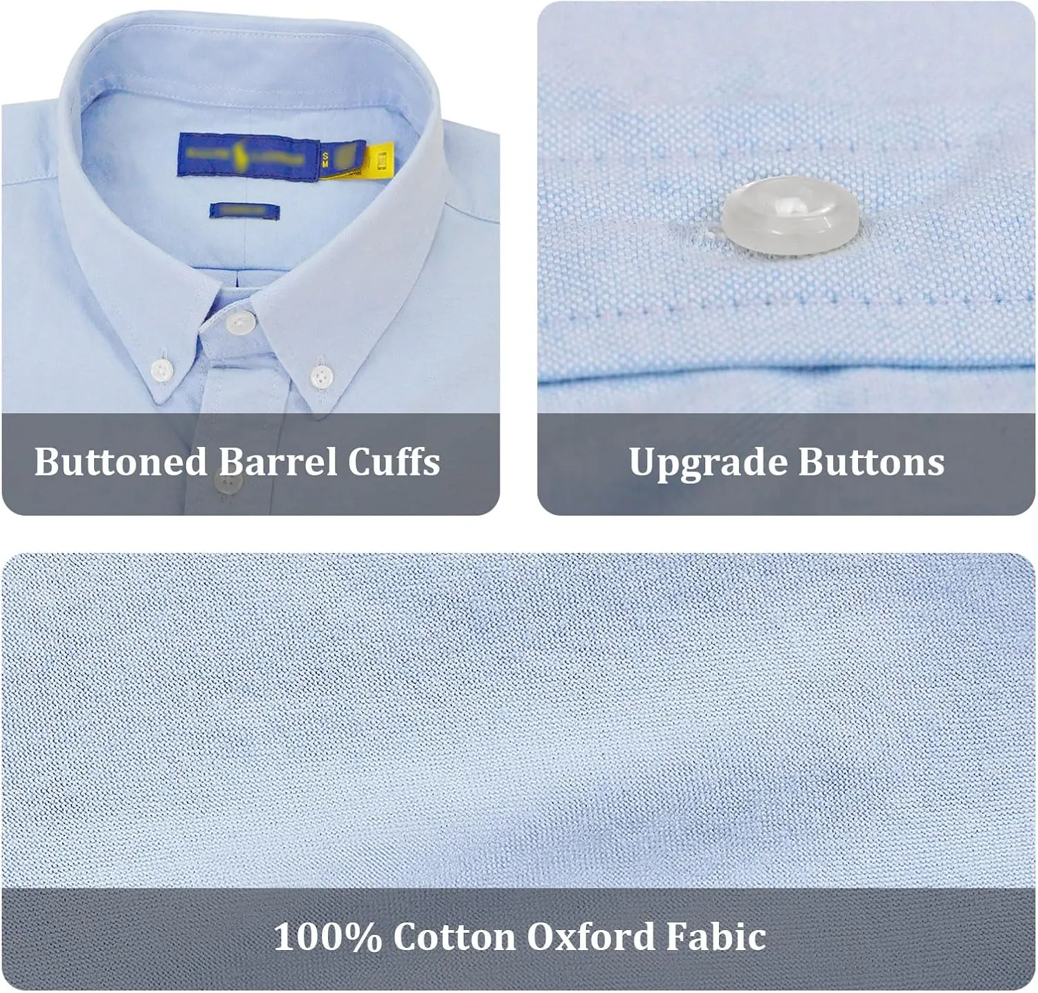 Polo Men's Long Sleeve Classic Oxford Shirt