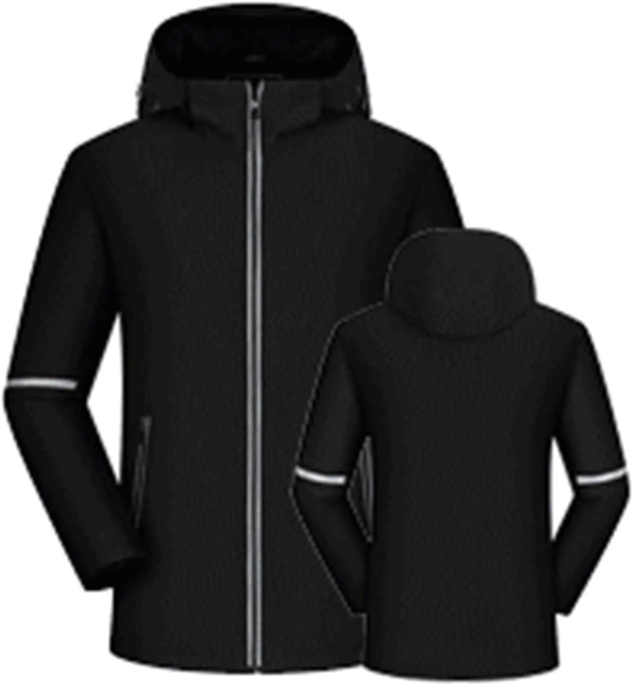 Red Hoodie Simple Solid Pocket Cardigan Button Down Cotton Jacket Casual Short Fashion Thickened Warm Raincoat for