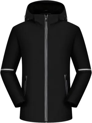Red Hoodie Simple Solid Pocket Cardigan Button Down Cotton Jacket Casual Short Fashion Thickened Warm Raincoat for