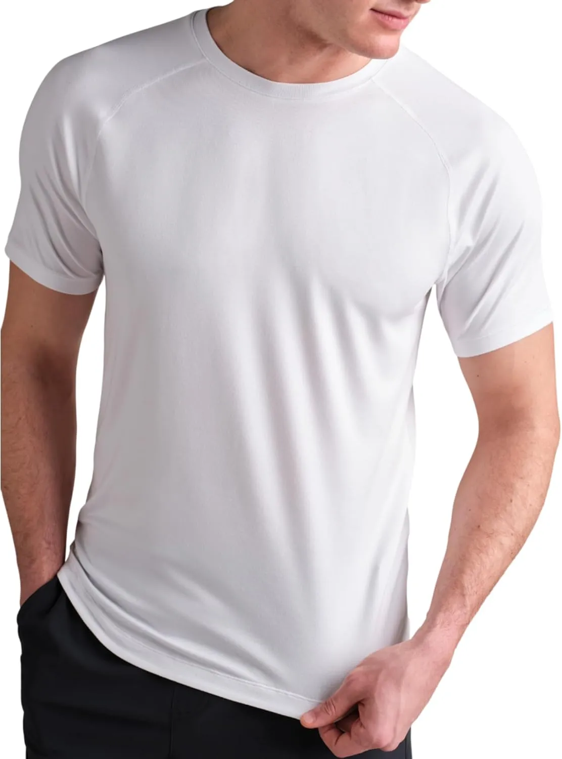 Rhone Atmosphere Tee - Ultra-Soft Everyday Mens Shirts, Lightweight, Moisture-Wicking, Anti-Odor