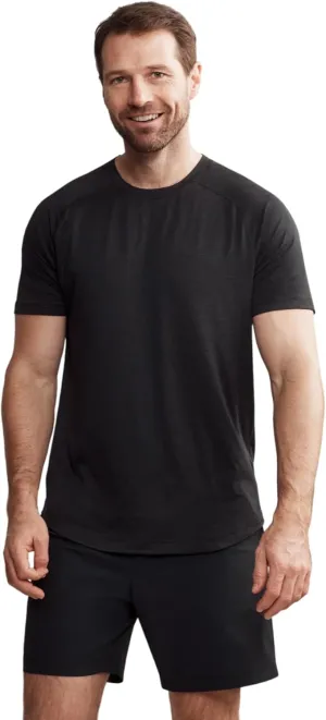 Rhone Atmosphere Tee - Ultra-Soft Everyday Mens Shirts, Lightweight, Moisture-Wicking, Anti-Odor