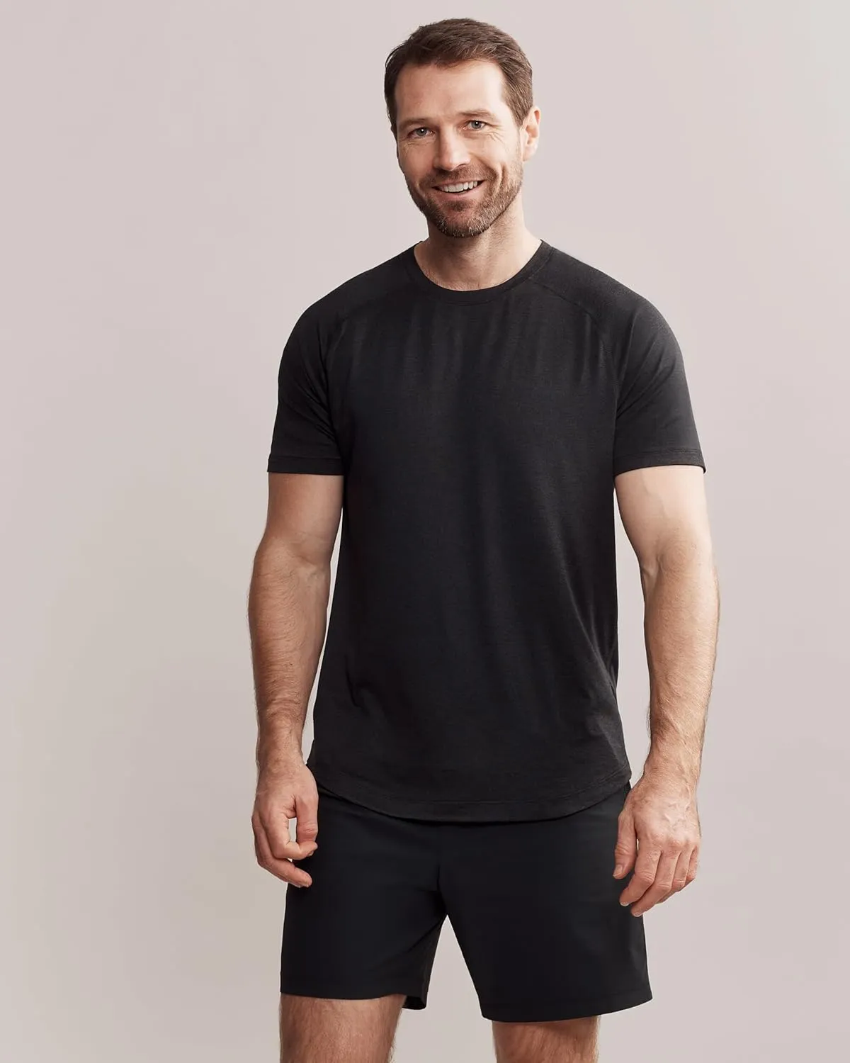 Rhone Atmosphere Tee - Ultra-Soft Everyday Mens Shirts, Lightweight, Moisture-Wicking, Anti-Odor