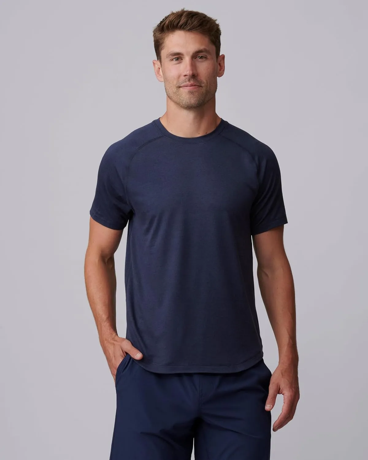 Rhone Atmosphere Tee - Ultra-Soft Everyday Mens Shirts, Lightweight, Moisture-Wicking, Anti-Odor