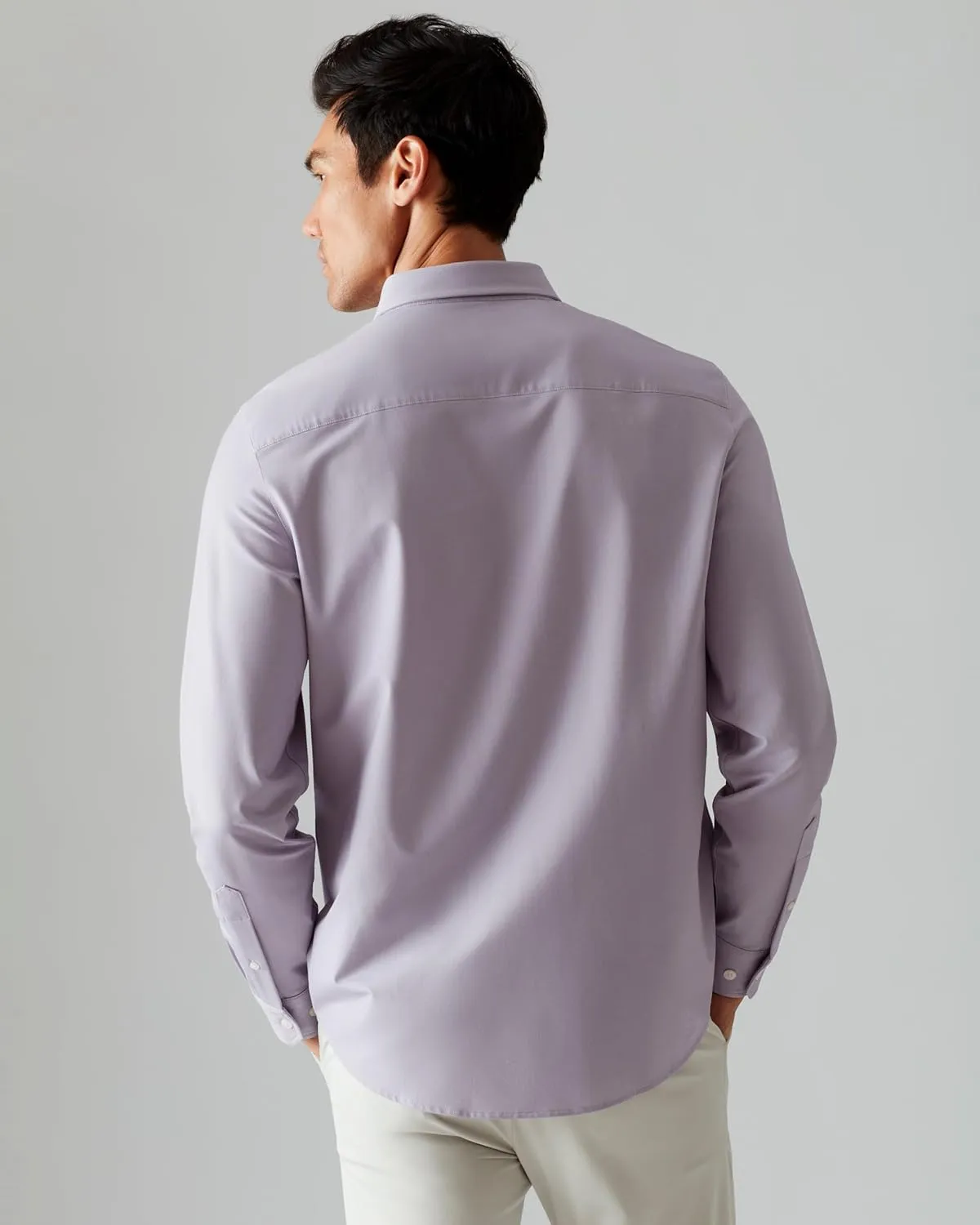Rhone Men's Commuter Shirt, Performance Dress Shirts for Men, Machine Washable, Wrinkle Resistant, Slim Fit Button Down Shirt
