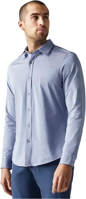 Rhone Men's Commuter Shirt, Performance Dress Shirts for Men, Machine Washable, Wrinkle Resistant, Slim Fit Button Down Shirt