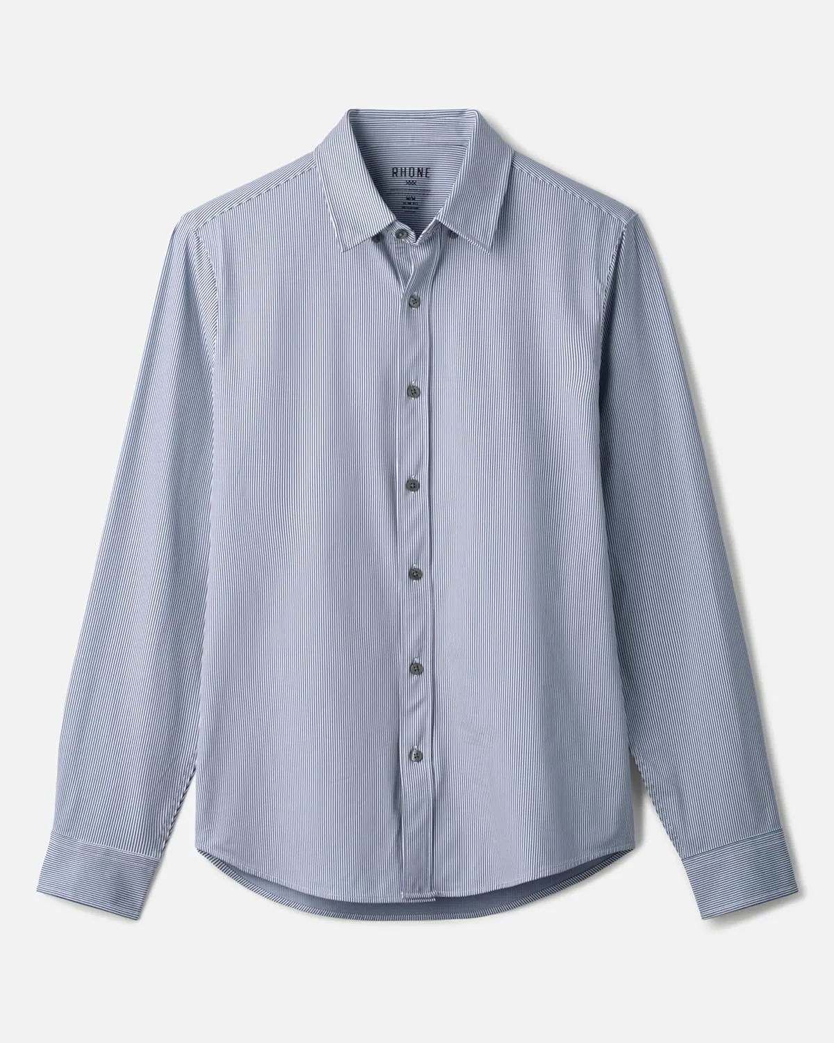 Rhone Men's Commuter Shirt, Performance Dress Shirts for Men, Machine Washable, Wrinkle Resistant, Slim Fit Button Down Shirt