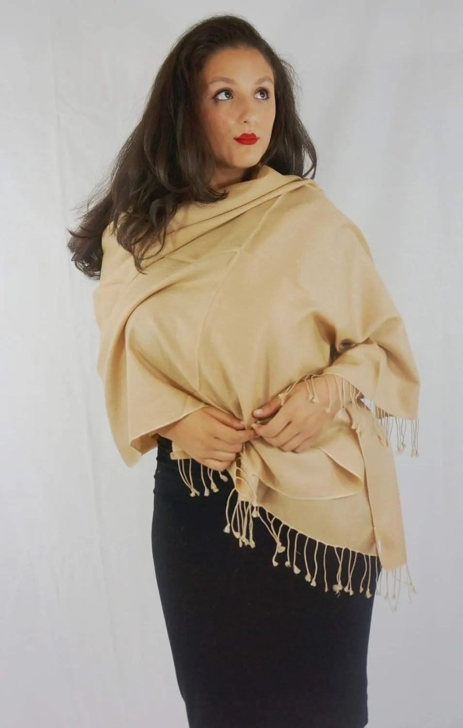 Shawl Wraps for Women – Luxurious Wrap Pashmina Scarf –Ultra Soft Warm Shawl Silk-Scarf- blanket-poncho-mens scarf - Pashmina
