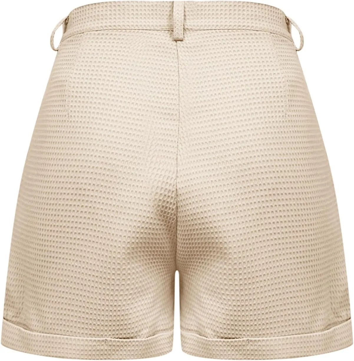 Shorts for Women Trendy Summer High Waisted Button Solid A-Line Shorts Dressy Casual Work Versatile Cute Comfy Shorts