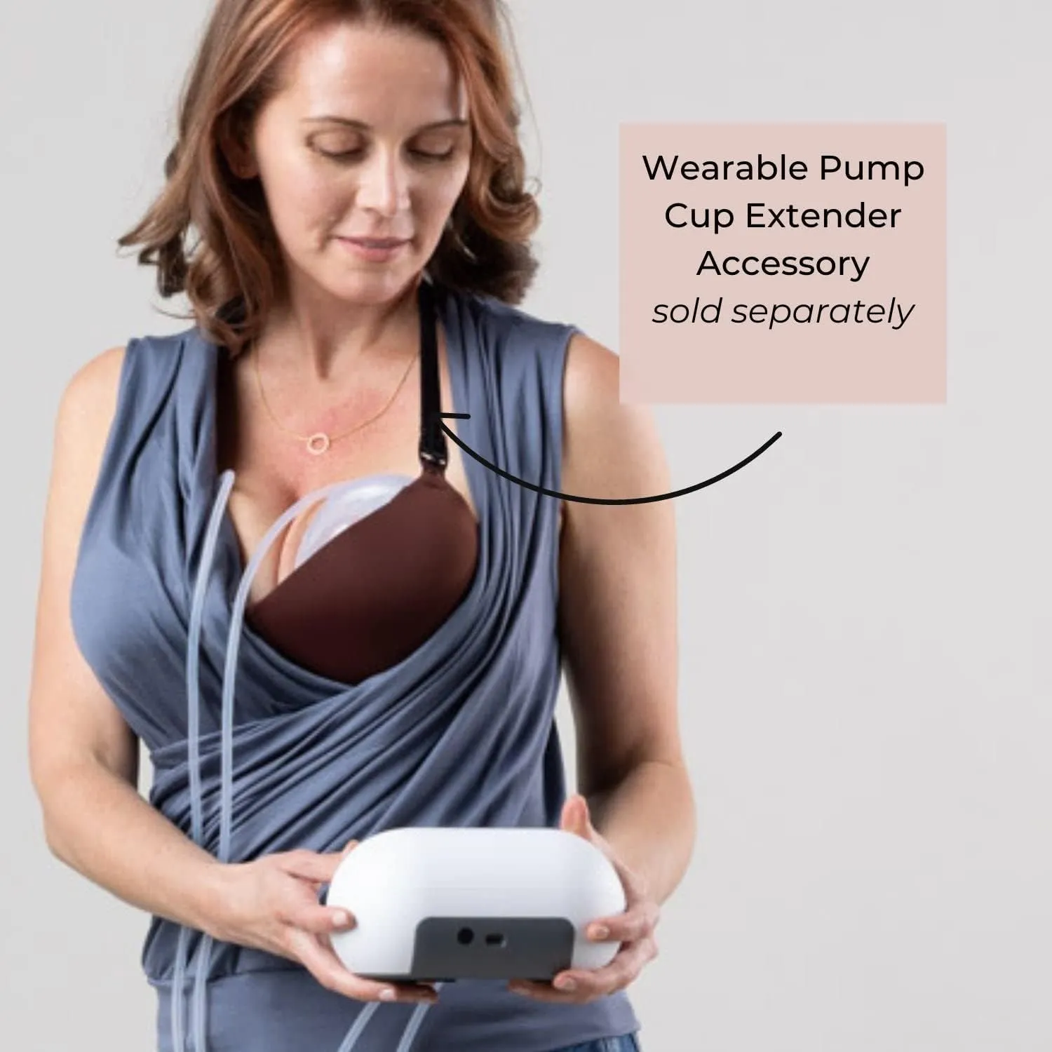 Simple Wishes Maternity, Nursing & Wire Free T-Shirt Bra |Wearable Pump Bra
