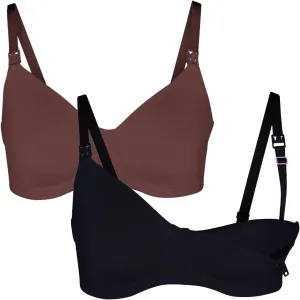 Simple Wishes Maternity, Nursing & Wire Free T-Shirt Bra |Wearable Pump Bra
