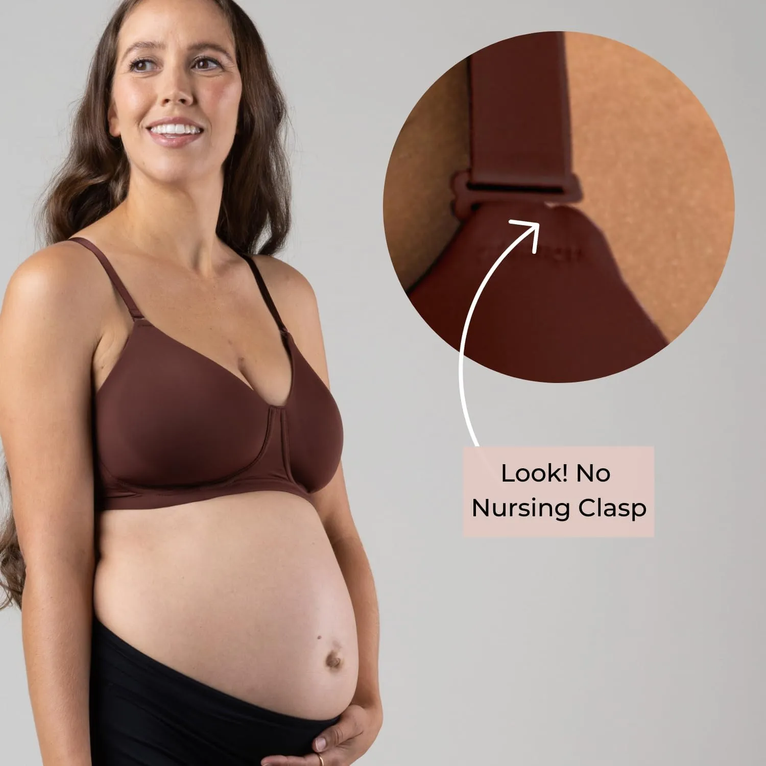 Simple Wishes Maternity, Nursing & Wire Free T-Shirt Bra |Wearable Pump Bra