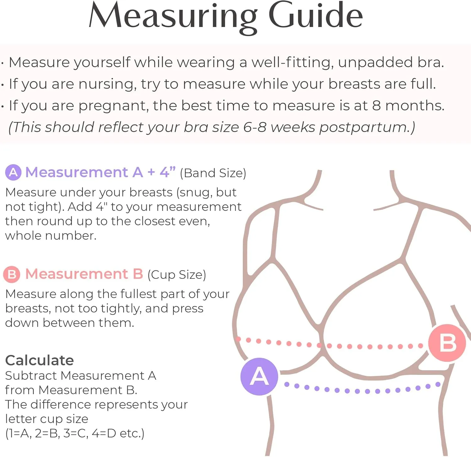 Simple Wishes Maternity, Nursing & Wire Free T-Shirt Bra |Wearable Pump Bra