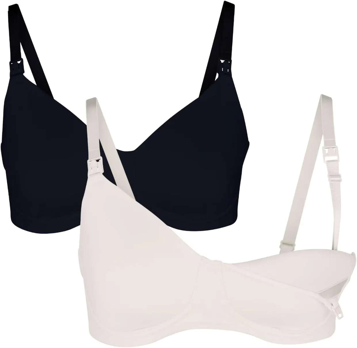 Simple Wishes Maternity, Nursing & Wire Free T-Shirt Bra |Wearable Pump Bra