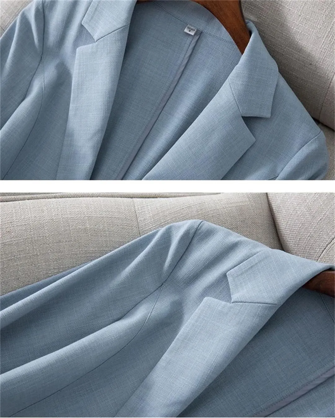Spring Summer Women's Small Blazer Coat Loose Thin Elegant Blazer Jacket