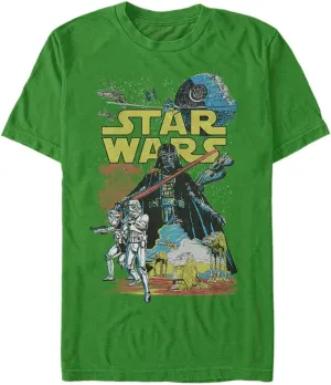 STAR WARS Men's Rebel Classic Graphic T-Shirt