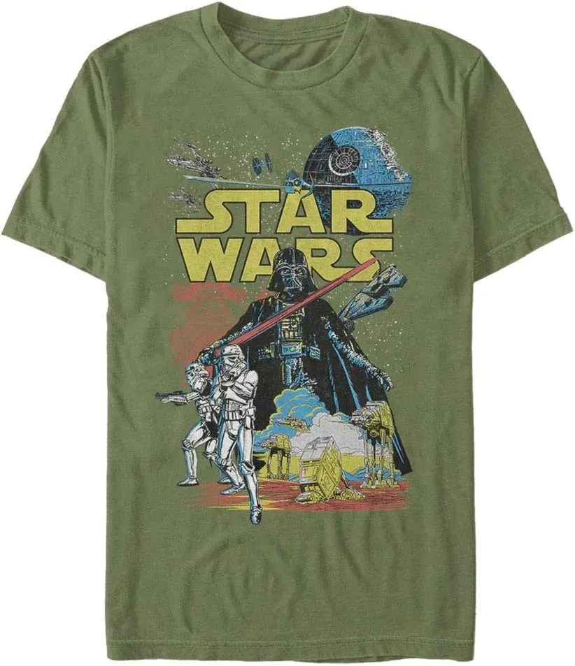 STAR WARS Men's Rebel Classic Graphic T-Shirt