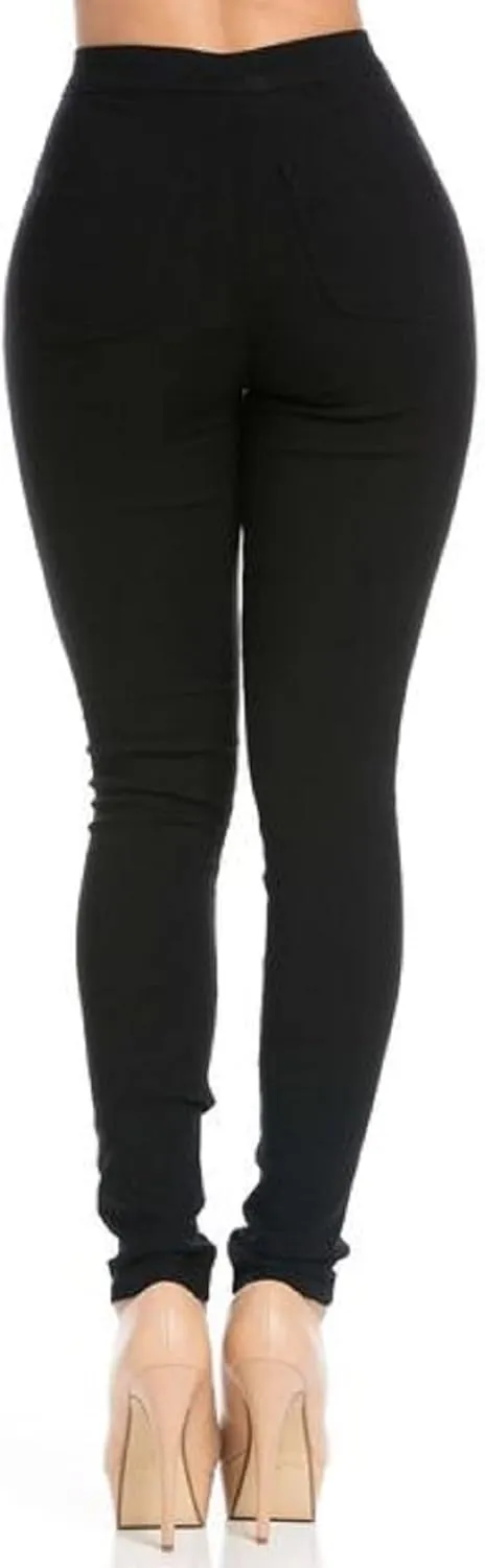 Super High Waisted Stretchy Skinny Jeans
