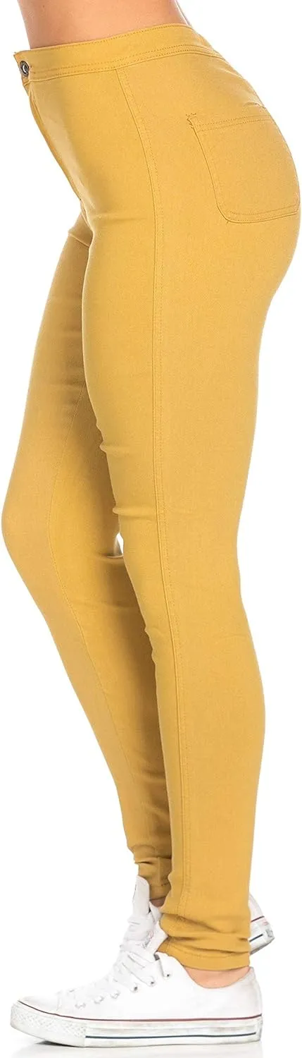 Super High Waisted Stretchy Skinny Jeans