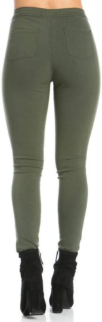Super High Waisted Stretchy Skinny Jeans