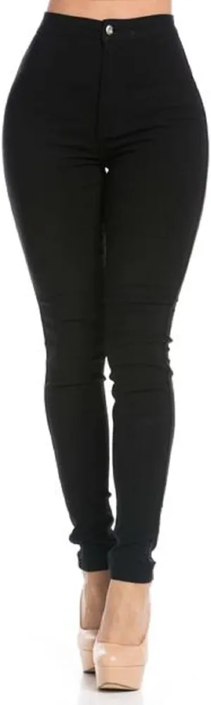 Super High Waisted Stretchy Skinny Jeans
