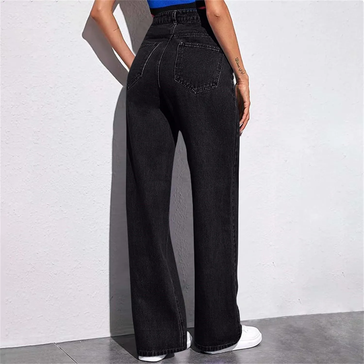 Sweatpants That Look Like Jeans Boyfriend Jeans Sweatpant Jeans High Waisted Cute Wide Leg Jeans
