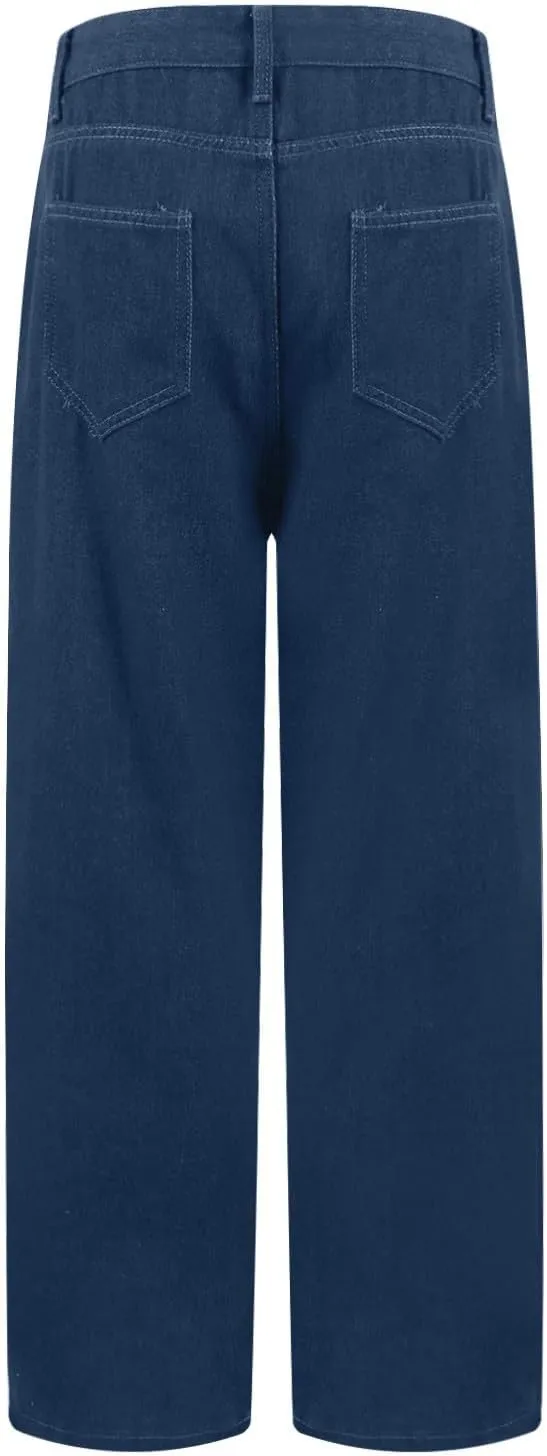 Sweatpants That Look Like Jeans Boyfriend Jeans Sweatpant Jeans High Waisted Cute Wide Leg Jeans