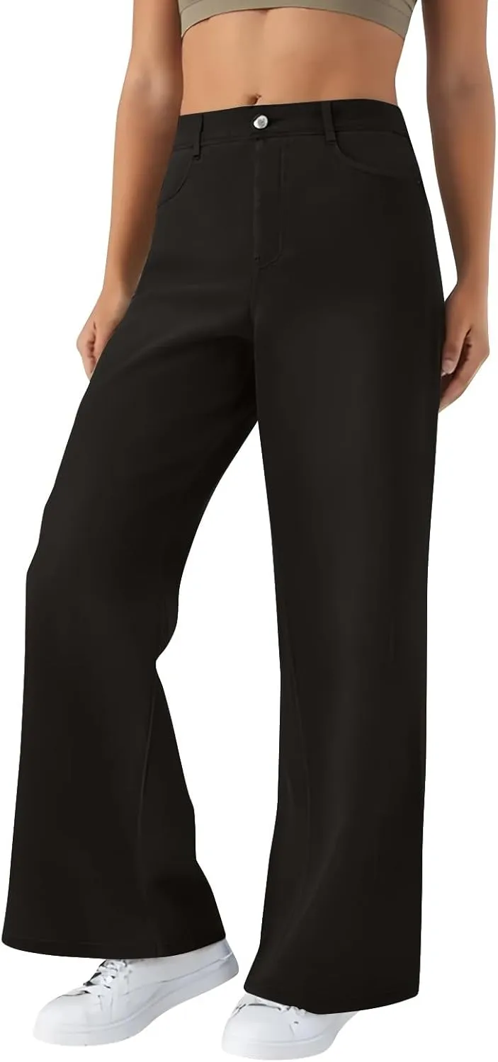 Sweatpants That Look Like Jeans Boyfriend Jeans Sweatpant Jeans High Waisted Cute Wide Leg Jeans