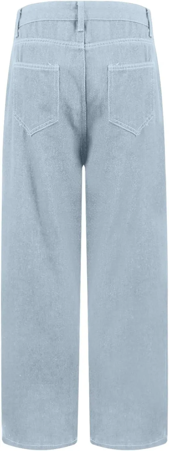 Sweatpants That Look Like Jeans Boyfriend Jeans Sweatpant Jeans High Waisted Cute Wide Leg Jeans