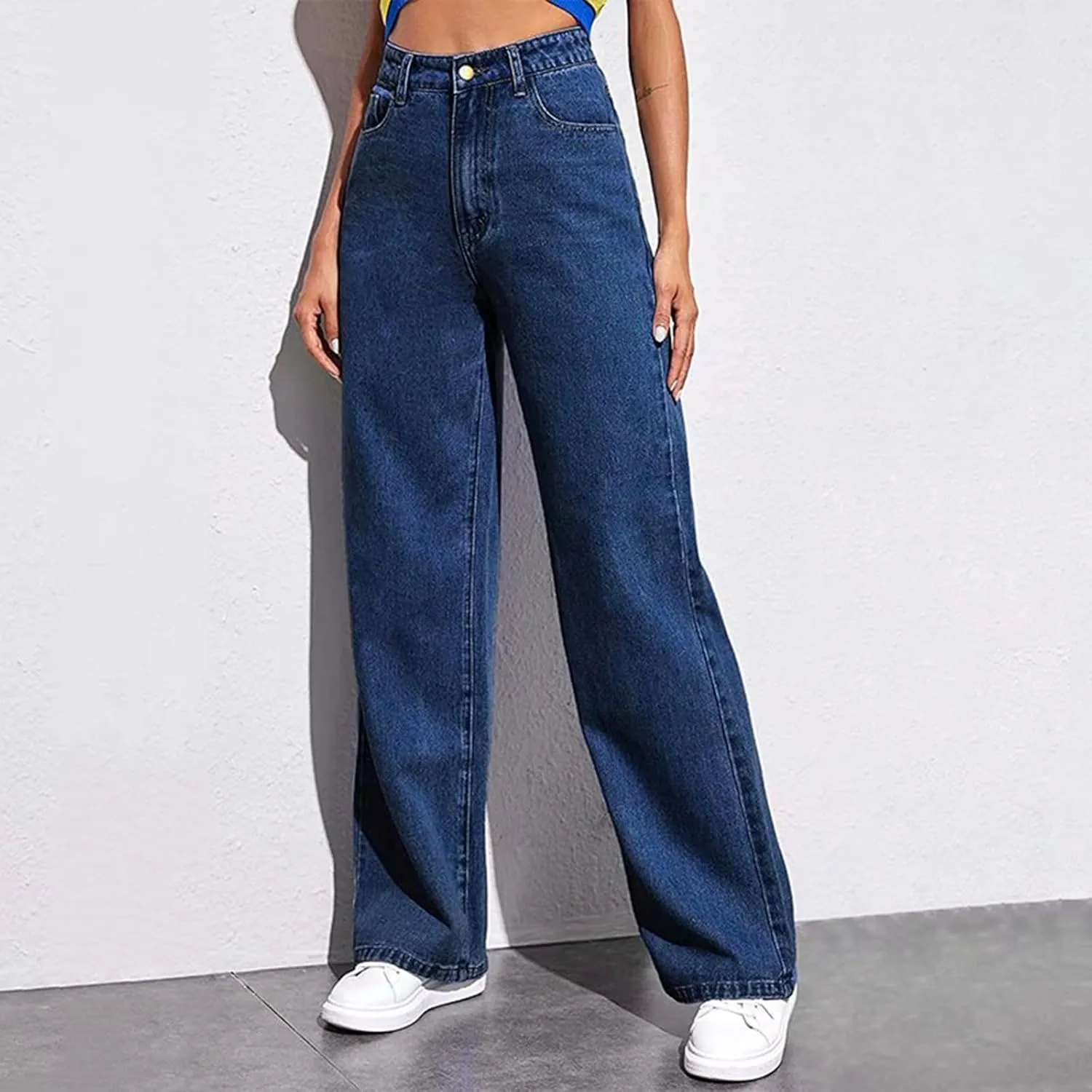 Sweatpants That Look Like Jeans Boyfriend Jeans Sweatpant Jeans High Waisted with Pockets Cute Sweatpants
