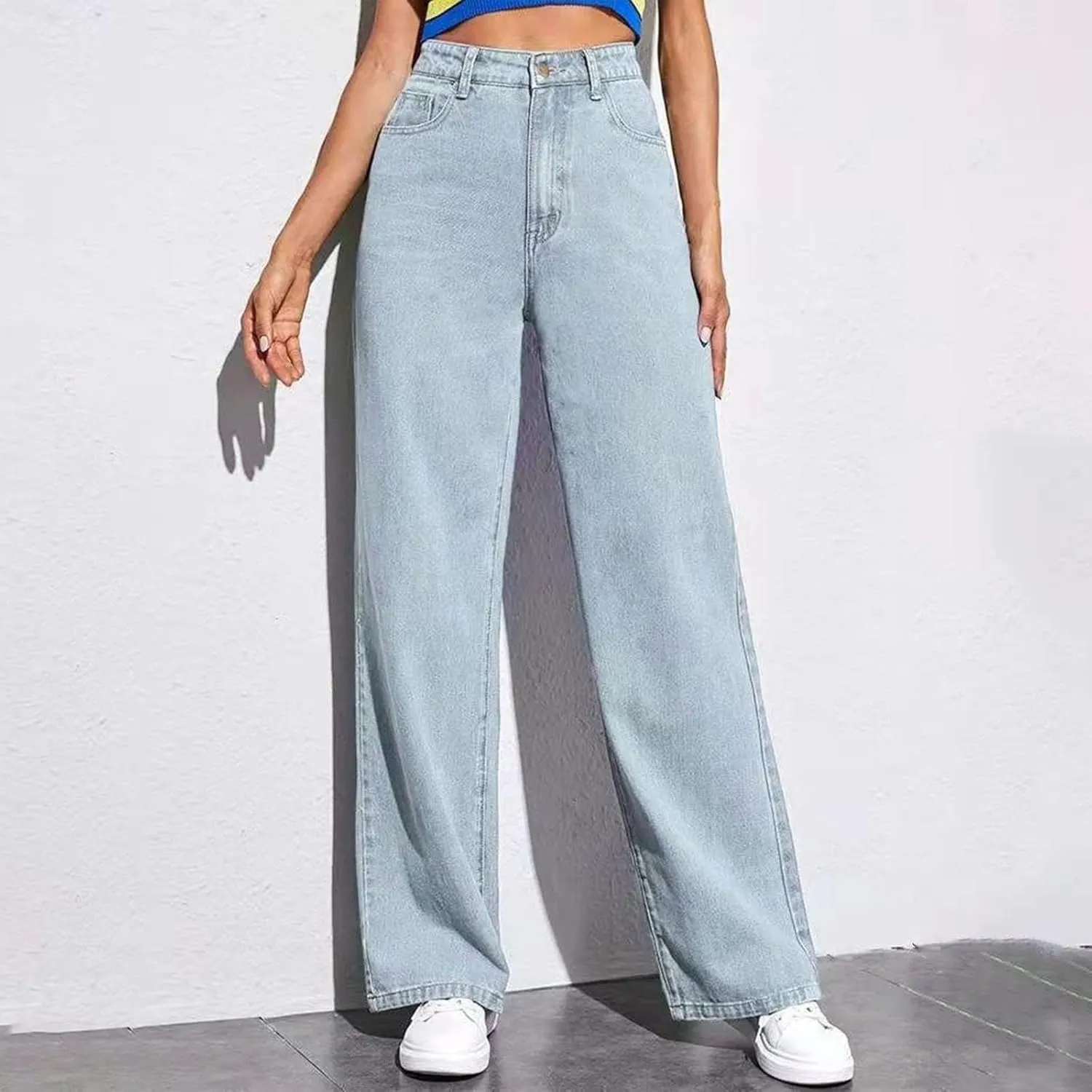 Sweatpants That Look Like Jeans Boyfriend Jeans Sweatpant Jeans High Waisted with Pockets Cute Sweatpants