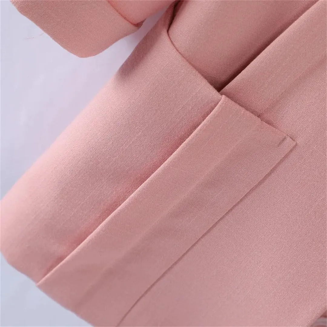 Women Spring Summer Business Blazer Coat Office Lady Work Casual Suit Jacket