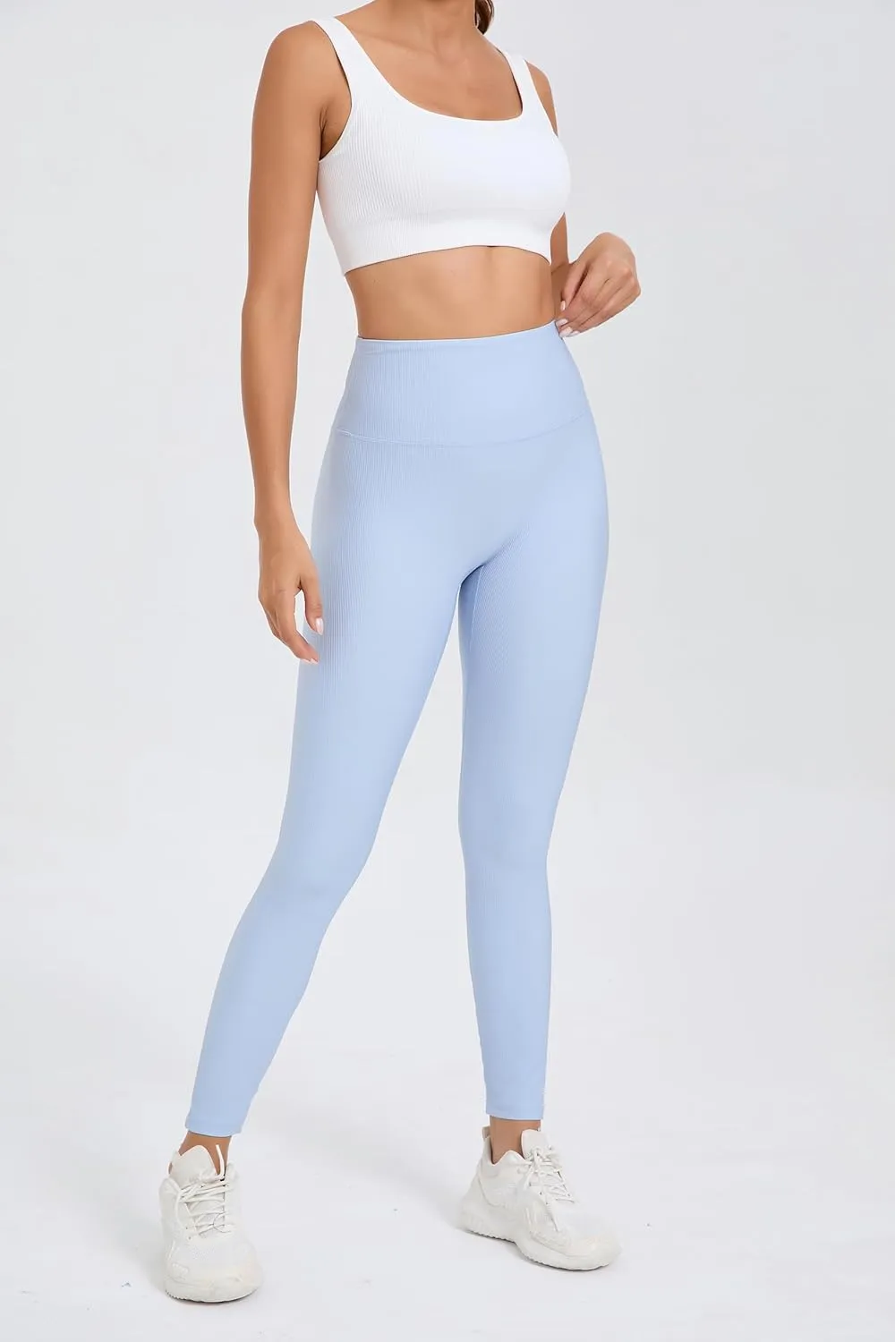 Women's Activewear Set – Ribbed & Smooth Leggings, V Cross & Fitness Shorts – Stylish, Versatile Workout Wear