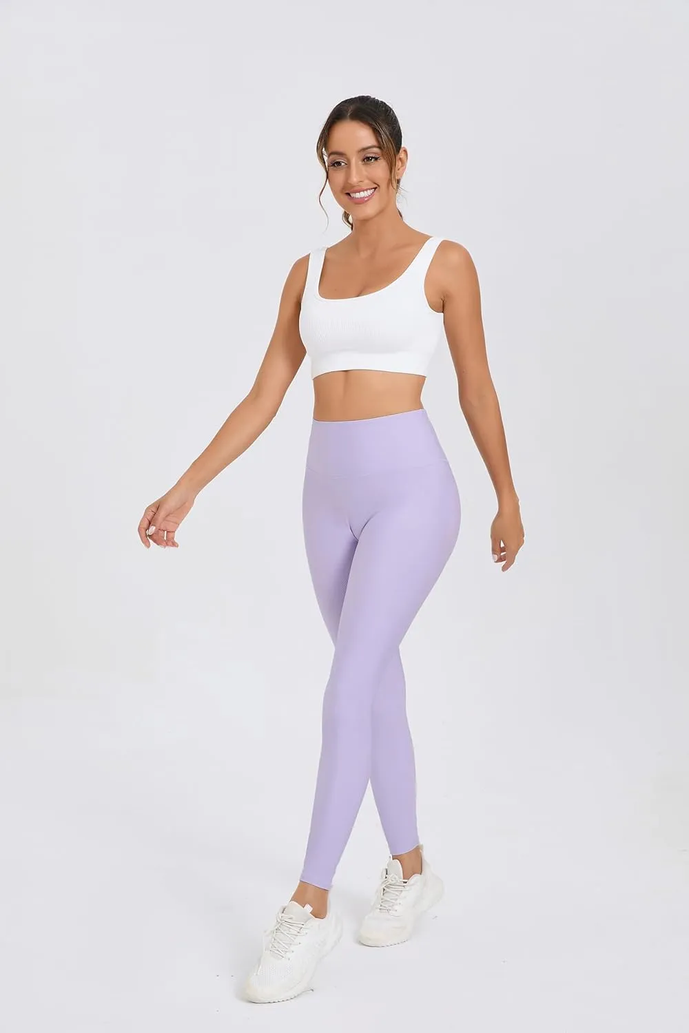 Women's Activewear Set – Ribbed & Smooth Leggings, V Cross & Fitness Shorts – Stylish, Versatile Workout Wear