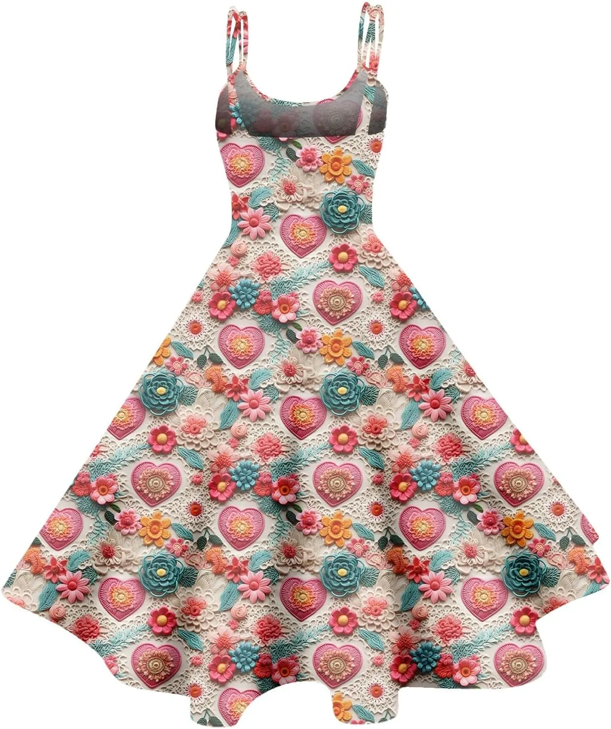 Women's Casual Fashion Print Sexy Off Shoulder Punk Retro Dress Retro Dress Dress
